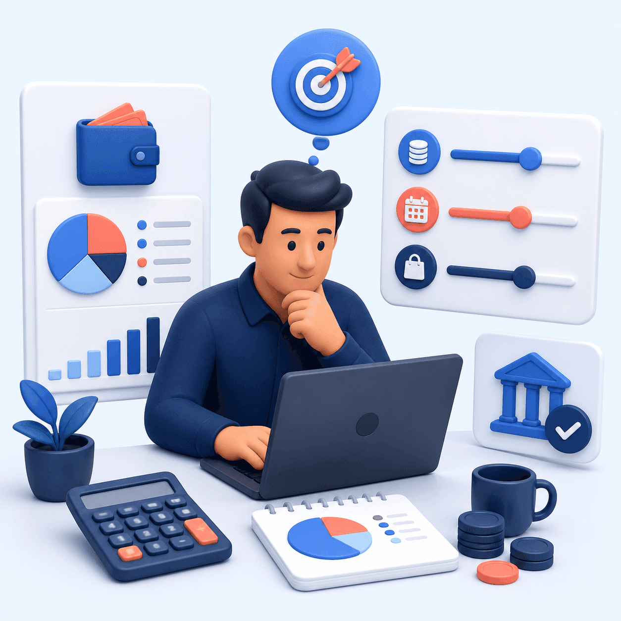 تصویر نیاز مالی را مشخص کنید